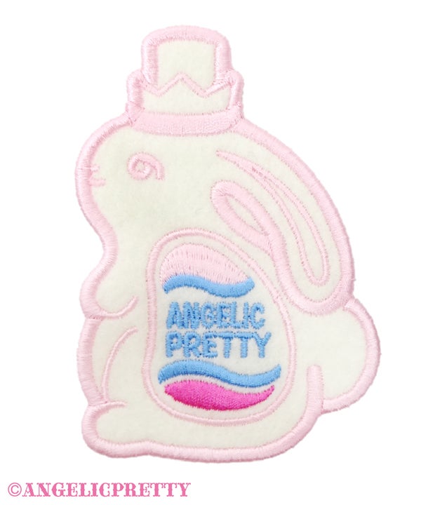 angelic pretty sunny smile bunny patch clip - pink - 2022