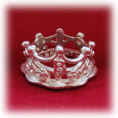 btssb milk crown ring - silver - 2006