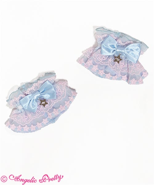 angelic pretty starry wrist cuffs - sax - 2015