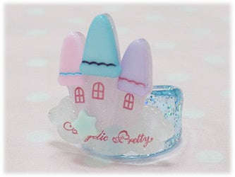 angelic pretty enchanted castle ring - sax - 2009