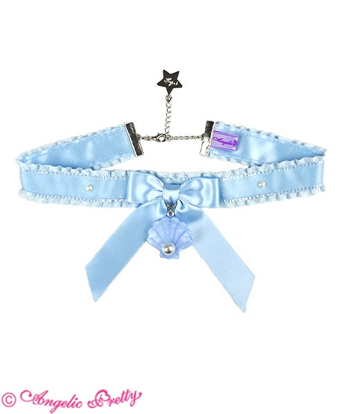 angelic pretty chateau d'ecume choker - sax - 2020