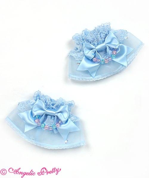 angelic pretty dreamy star wrist cuffs - sax - 2018