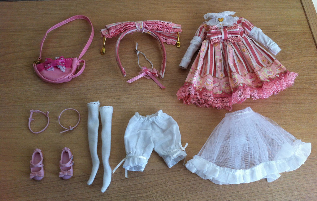 angelic pretty × pullip dal maretti (default wonder party outfit only) - pink - 2009