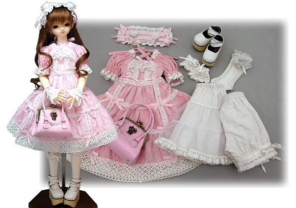 btssb × volks sd rose princess set - pink - 2004