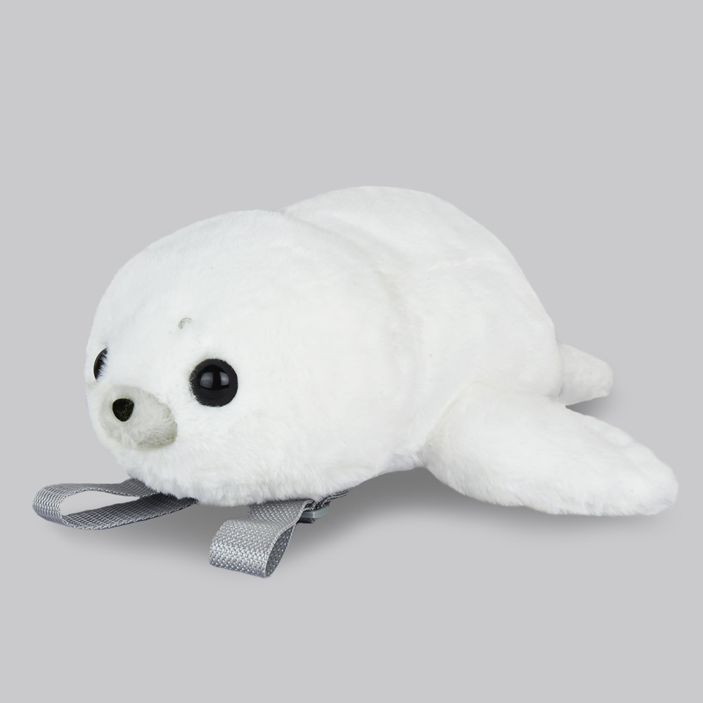 amuse howa howa seal backpack - white - ca. 2023