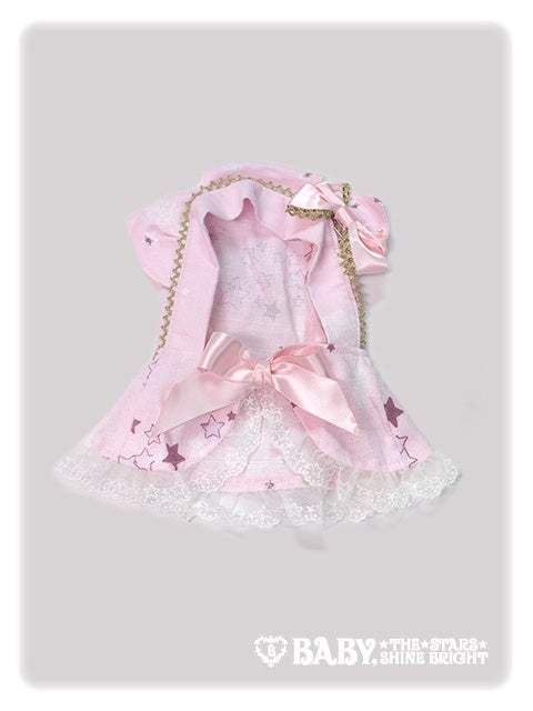 btssb stardust fantasia ~horoscope of twins star kittens~ kumya cape - pink - 2015