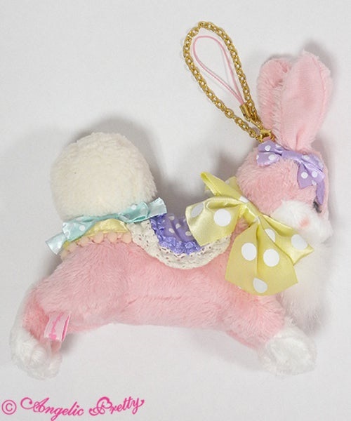 angelic pretty fantastic bunny strap - pink - 2015