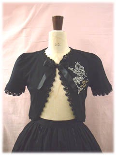 btssb little mermaid bolero - black - 2003