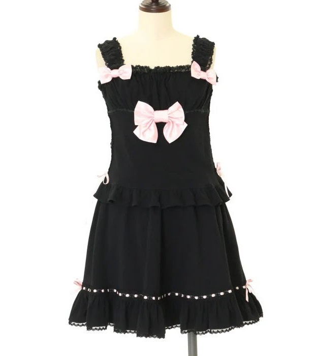 angelic pretty casual wear set - black - 2009