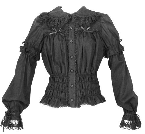 maxicimam noisette blouse - black - 2017